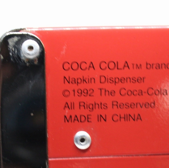 Vintage Coca Cola Napkin Holder - Picture 5 of 5